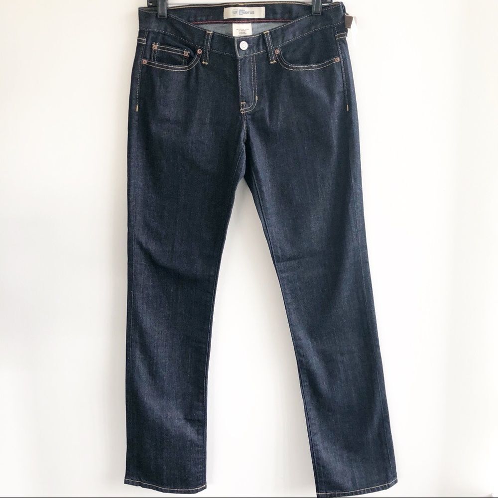 Gap Original  Straight Leg Stretch Jeans Size 6R NWOT